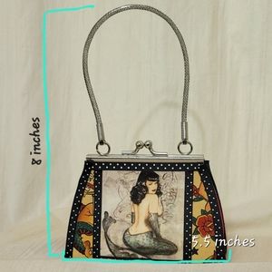 Betty Page purse (handmade)